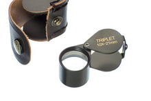 Load image into Gallery viewer, SE 10x Magnification Loupe, 21mm Triplet Lens, Black Round Body, (MJ31021BR)