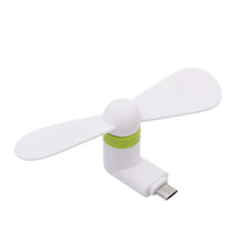 Load image into Gallery viewer, 6-Pack Portable Electric MicroUSB Fans for Smartphones and Tablets - Micro USB