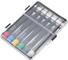 Load image into Gallery viewer, Pro'sKit 6 Piece Precision Screwdriver Set with #00, #0, #1 Phillips and 1.4mm, 1.8mm, 2.4mm Slotted (8PK-2061)