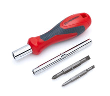 Load image into Gallery viewer, Crescent 7-in-1 Interchangeable Bit Dual Material Screwdriver (CMBD7P)