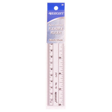 Load image into Gallery viewer, Westcott 6-Inch Flexible Metric Ruler, Clear