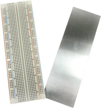 Load image into Gallery viewer, Premium Solderless Breadboard, 6.5" x 2.1" with 830 Tie Points, Includes 70 Piece Jumper Wire Kit