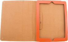 Load image into Gallery viewer, Orange PU Leather Stand Cover for Apple iPad Models from 2011 to 2013 (iPad 2, iPad 3, and iPad 4)