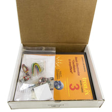 Load image into Gallery viewer, Tronix 3 Complete Lab - Basic Electronics Oscillators and Amplifiers Lab Manual & Parts Kit