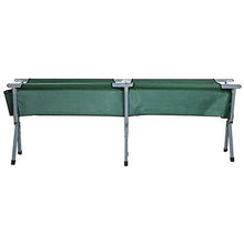 Load image into Gallery viewer, Collapsible Aluminum Alloy Camping Bed Cot with Travel Bag