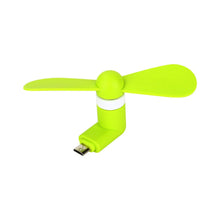 Load image into Gallery viewer, 6-Pack Portable Electric MicroUSB Fans for Smartphones and Tablets - Micro USB