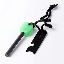 Load image into Gallery viewer, Fire Starting Flint with Ruler, Bottle Opener, and Whistle - Survival Gear Camping Kit