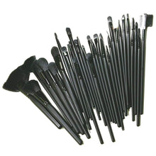 Load image into Gallery viewer, 32-Piece Cosmetic Makeup Brush Set with Black Bag