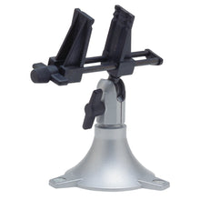 Load image into Gallery viewer, Easy-to-use single knob controls head movement through 3-planes: 210 degree Tilt, 360 Turn & 360 Rotation | Fine/coarse adjusting knob controls jaw pressure for delicate work | Grooved jaws are excellent for holding small objects and are made of reinforced thermal composite plastic | Continuous heat tolerance to 350 F (177 C), intermittent heat up to 450 F (204 C) | Limited Lifetime Warranty!