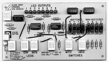 Load image into Gallery viewer, This Digital Trainer comes in kit form and provides all the functions necessary for digital experimentation and prototyping | The DT3's features include 8 binary switches (4 buffered), 8 LED indicators | Also includes a clock conditioning circuit, pulse switch with 0 to + 5V or + 5V to 0V output | Includes 7 board mounted tie blocks for easy circuit connections | The kit comes with easy to follow assembly instructions.