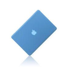 Load image into Gallery viewer, (Rubberized See Through),Prefect fit for Macbook Air 13" | Comes with Matching Color Keyboard Skin (LIGHT BLUE)- Sleek and Stylish | Snap on design, easy on easy off. Plug your charger, cable or headset without removing the case. | Protect your Macbook Air from Dust, Scratches, spills, and elongate the life of your Mac | Personalize your MacBook Air to your Favorite Color.