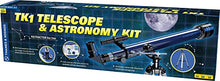 Load image into Gallery viewer, High-quality refractor telescope for kids, students, teachers and astronomers | You can see Mercury, Venus, Mars, Jupiter (including its stripes), Saturn, the moons of both Jupiter and Saturn, Uranus, and many craters on the Moon | Also see various nebula and galaxies including the HERCULES nebula, Eagle nebula, Andromeda galaxy, and a seemingly infinite number of stars | Also includes sturdy aluminum tripod | Terrestrial observations on earth are also possible by using the 1.5x erecting lens