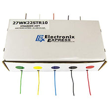 Load image into Gallery viewer, 22 Gauge Hook Up Wire Kit - Stranded Wire, Tinned Copper - Includes 10 Different Color 25 Foot Spools
