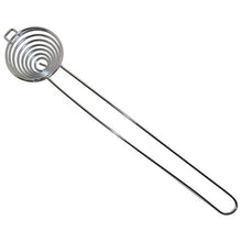 Load image into Gallery viewer, This egg separator tool easily separates egg yolks and egg whites directly into a bowl | Fast, easy, and won't dirty your hands | Our stainless steel egg white separator is safer than plastic egg separators | Keep the high fat and cholesterol eggs yellow out and eat healthier | We know you'll love our egg yolk separator!