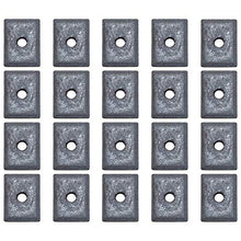 Load image into Gallery viewer, 20 Pack of Rectangular Magnets with Center Hole - 1" x 3/4" x 1/8"