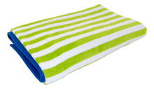 Load image into Gallery viewer, Friends & Home Thin Stripe Cabana Towel (100% Cotton, 30" x 60", GSM 425)