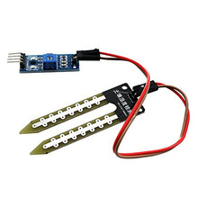 Load image into Gallery viewer, Soil Moisture Sensor with Hygrometer Detection Module for Arduino, Digital and Analog Output, Configurable Digital Threshold and Indicator LED