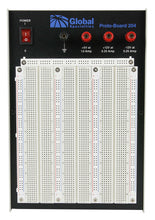 Load image into Gallery viewer, Global Specialties Durable Powered Breadboard (PB-204)