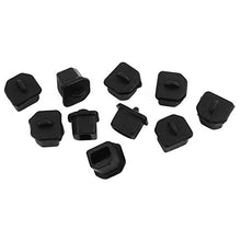 Load image into Gallery viewer, Pack of 10 Dust Covers suitable for USB Type B ports | Protects USB-B ports from dust, debris, and oxidation | Easy to put on - simply push into the port | Low profile design for a clean, professional look on your devices | Each cover is made from soft rubber material and is removable and reusable