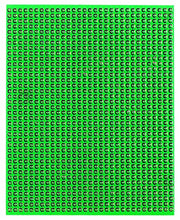 Load image into Gallery viewer, track: 1-hole island | material: single-sided board, epoxy FR-4, 1.6mm, 1.0 oz. flux coated bare copper | bore Ø: 1mm | dimensions: 80 x 100mm | compatible with eurodin connectors DIN41617 and DIN41612