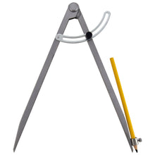 Load image into Gallery viewer, Large 12 Inch Marking Wing Divider Pencil Compass Circle Maker Scriber