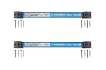 Load image into Gallery viewer, 2 Pack 12" Heavy-Duty Magnetic Tool Organizer Racks (Mounting Screws Included)