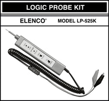Load image into Gallery viewer, Elenco LP-525K Logic Probe Solder Kit – TTL/CMOS, Detects 25ns Pulses, 20MHz Max Input, Soldering Required