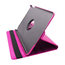 Load image into Gallery viewer, Hot Pink iPad Case, 360 Degree Rotating Stand Cover for Apple iPad 2 and iPad 3