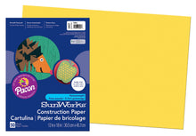 Load image into Gallery viewer, SunWorks Construction Paper by Pacon, the #1 Teacher Approved Brand! | Heavyweight groundwood construction paper | Slightly textured sheets that cuts and folds evenly without cracking | Bright and consistent colors | Excellent value for all arts and craft projects