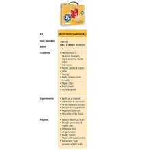 Load image into Gallery viewer, Dowling Magnets DO-731101 Electric Motor/Generator Kit, Multi