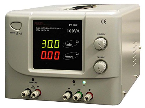 Variable DC Power Supply 0–30V; 0–3A; 5V@1A Fixed, Analog Display main image 0