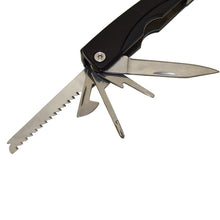 Load image into Gallery viewer, Portable Multi-tool with 15 Components and Nylon Holster - Rugged Stainless Steel Construction