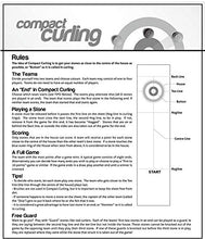 Load image into Gallery viewer, Tabletop Mini Curling Game, Measures Almost 4 Feet Long and Rolls Up Quickly for Travel, Easy Setup, 2 to 8 Player Fun Family or Office Party Game