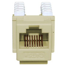 Load image into Gallery viewer, Cat5e Keystone Jack, Krone, 90 Degree by PI Manufacturing (Beige)