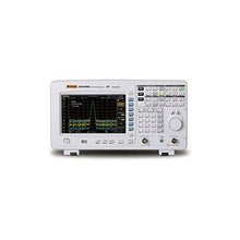 Load image into Gallery viewer, Digital IF technology,Standard preamplifier and optional/selectable/programmable Track Generator. | Multiple measurement functions, including Channel Power, ACP, OBW, EBW, C/N. | Automatic settings, such as Auto Tune, Auto Range. | Compact design, with large capacity lithium batteries, and a multi-functional. | Interfaces, standard with USB Host, USB Device, LAN (LXI-C), VGA and optional USB-GPIB.