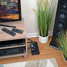 Load image into Gallery viewer, Tripp Lite 8 Outlet Surge Protector Power Strip, 10ft Cord, Right-Angle Plug, Tel/Modem/Coax/Ethernet Protection, RJ11, RJ45, & $250,000 INSURANCE (TLP810NET) Grey