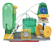 Load image into Gallery viewer, Thames & Kosmos Air + Water Power | Build 15 Pneumatic & Hydraulic Models | Powered by Air + Water | 48 Page Full Color Experiment Manual | Science & Engineering Kit