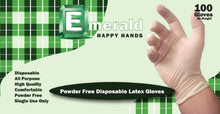 Load image into Gallery viewer, Happy Hands 100 Count Medium Powder-Free Latex Gloves, 5 mil