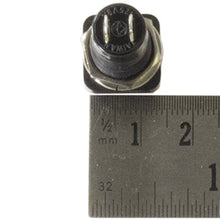 Load image into Gallery viewer, Push-On / Push-Off Switch 3A @ 125VAC, Square Shaped Red Button (15.5mm x 15.5mm x 38.4mm)
