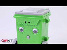 Load and play video in Gallery viewer, OWI Inc Ozkar Vacuum Robot, DIY STEM Infrared Sensor kit, Birthday Gift for Kids Ages 8 and Up