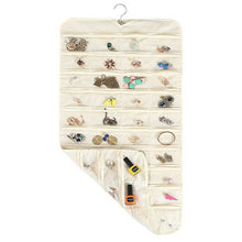Load image into Gallery viewer, 80 Pocket Hanging Jewelry Organizer (Hanger Included)