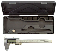 Load image into Gallery viewer, Stainless Steel 6" Digital Caliper with LCD Screen, 0.02mm / 0.001" Precision, Measures Inside, Outside, Depth