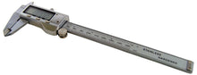 Load image into Gallery viewer, Stainless Steel 6" Digital Caliper with LCD Screen, 0.02mm / 0.001" Precision, Measures Inside, Outside, Depth