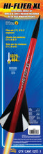 Load image into Gallery viewer, Estes 3226 Hi-Flier XL Model Rocket Kit (Advanced Skill Level) – C/D/E Engine Rocket with 18'' Parachute
