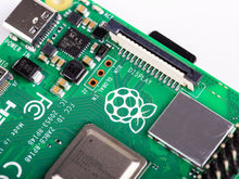 Load image into Gallery viewer, Raspberry Pi 4 Model B, 4GB SDRAM, Quad Core 64-Bit Computer with Bluetooth, WiFi, USB 3.0, PoE Enabled
