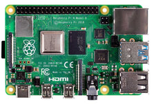 Load image into Gallery viewer, Raspberry Pi 4 Model B, 4GB SDRAM, Quad Core 64-Bit Computer with Bluetooth, WiFi, USB 3.0, PoE Enabled
