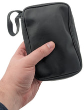 Load image into Gallery viewer, Small Zippered Carry Case for Compact Multimeters, Faux Leather (4&quot; x 1½&quot; x 5¾&quot;)
