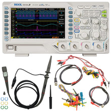 Load image into Gallery viewer, Rigol DS1054Z Digital Oscilloscope (50 Mhz, 4 Channel, 1GS/S Sampling Rate) &amp; Test Lead Kit

