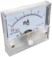 Load image into Gallery viewer, Analog Ammeter 0-10mA DC Amp Meter, Panel Mount Meter Movement
