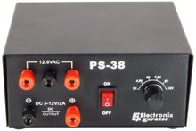 Load image into Gallery viewer, AC/DC Power Supply, 12.6VAC @ 1A, Unregulated / 3 to 12VDC @ 2A, Fixed

